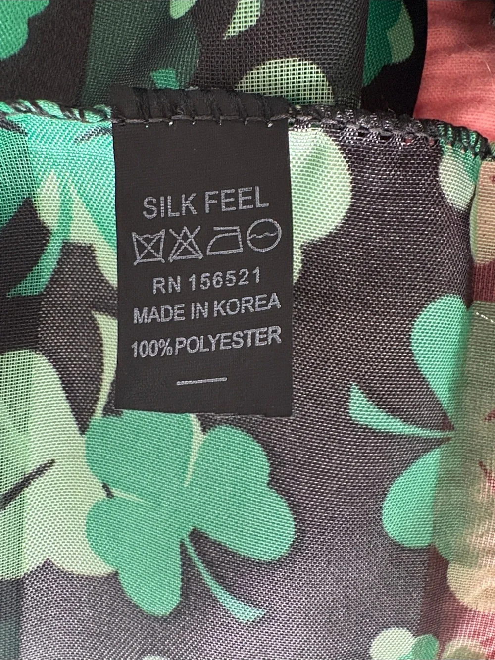 Green Shamrock Scarf - Lightweight Women’s Wrap